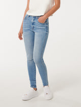 Ashley Mid-Rise Skinny Jeans Swellendam Forever New