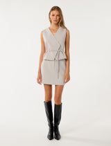 Cari Tailored Mini Skirt Forever New