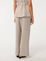 Jackie Textured Wide Leg Pants Forever New