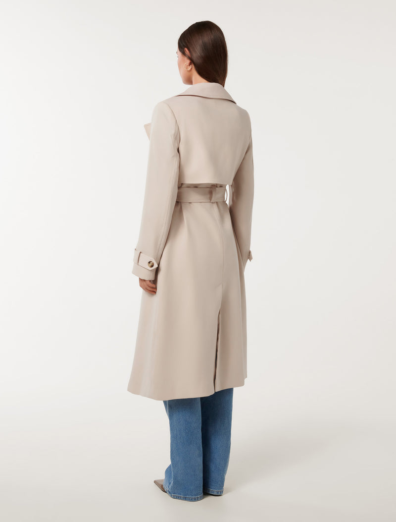 Emma Soft Trench Coat Forever New