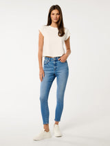 Nala Mid-Rise Skinny Jeans Forever New