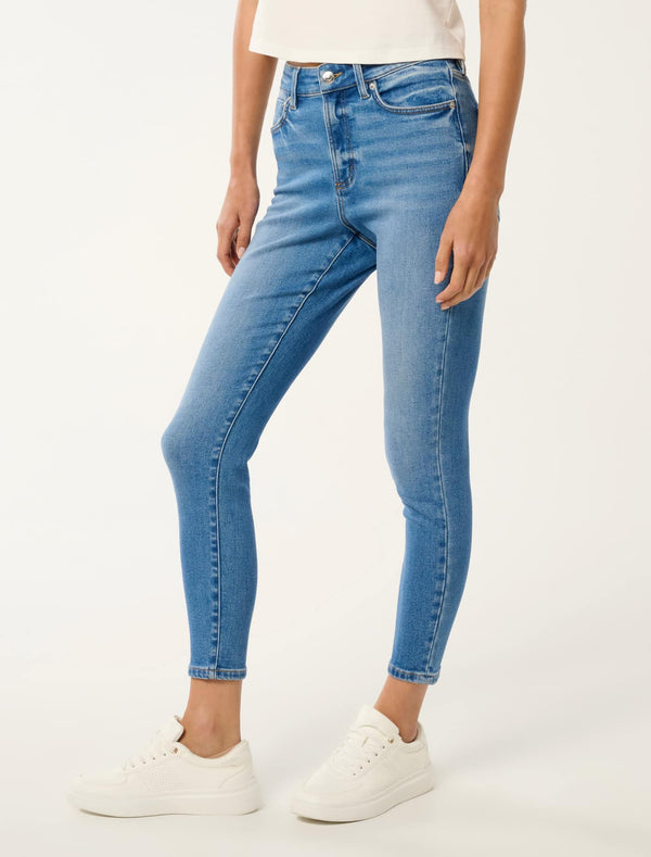 Nala Mid-Rise Skinny Jeans Forever New