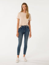 Nala Mid-Rise Skinny Jeans Forever New