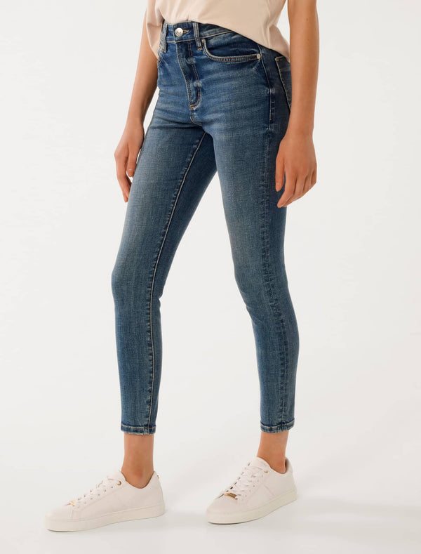 Nala Mid-Rise Skinny Jeans Forever New