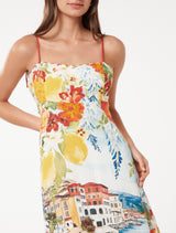 Sicilia Printed Midi Dress Forever New