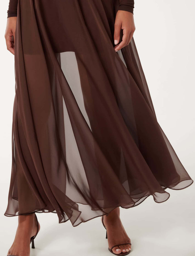 Lisette Sheer Maxi Skirt Forever New