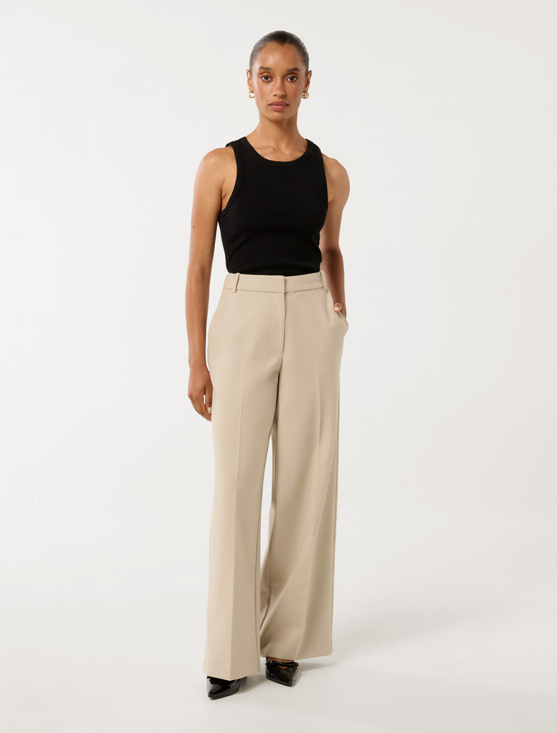 Cari Petite Straight Leg Pants Forever New