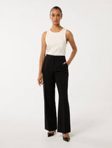 Fiora Petite Straight Pants Forever New