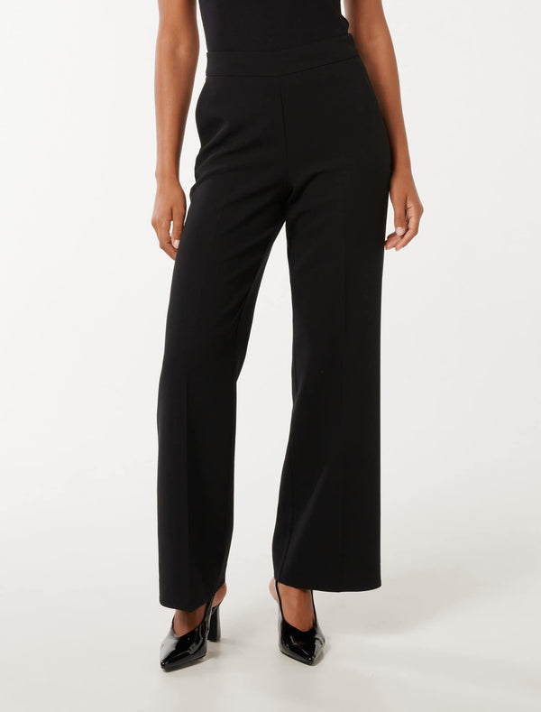 Marissa Wide Leg Pants Black Forever New