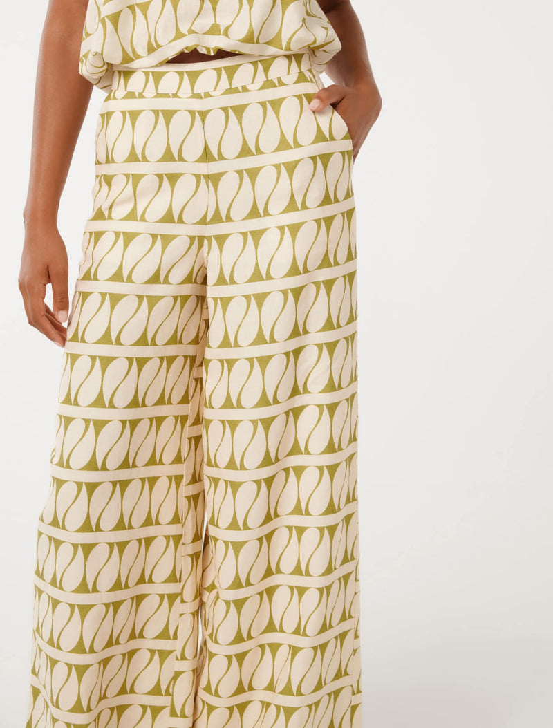 Halle Linen Wide Leg Pants Forever New