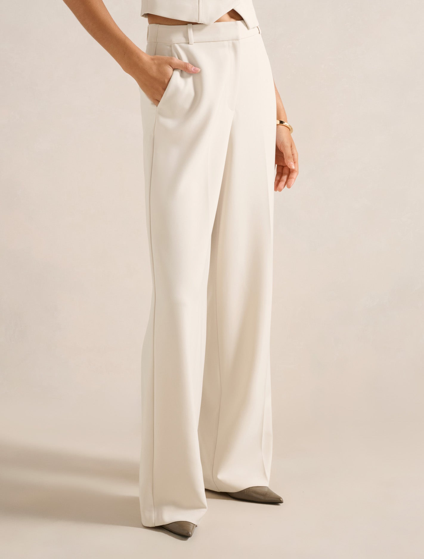 Oaklyn Pleat Wide Leg Pants Forever New