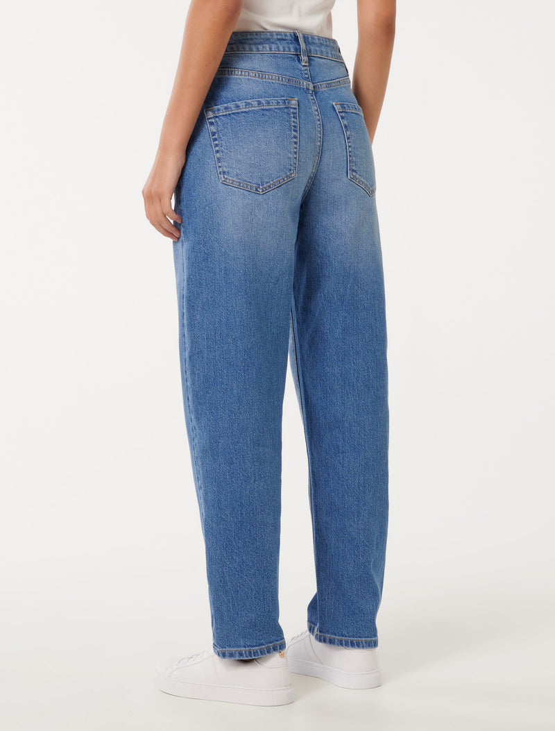 Cindy Barrel Leg Jeans Forever New