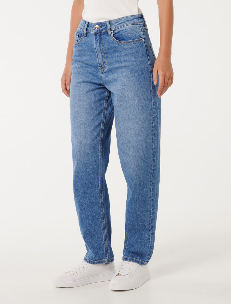 Cindy Barrel Leg Jeans Forever New