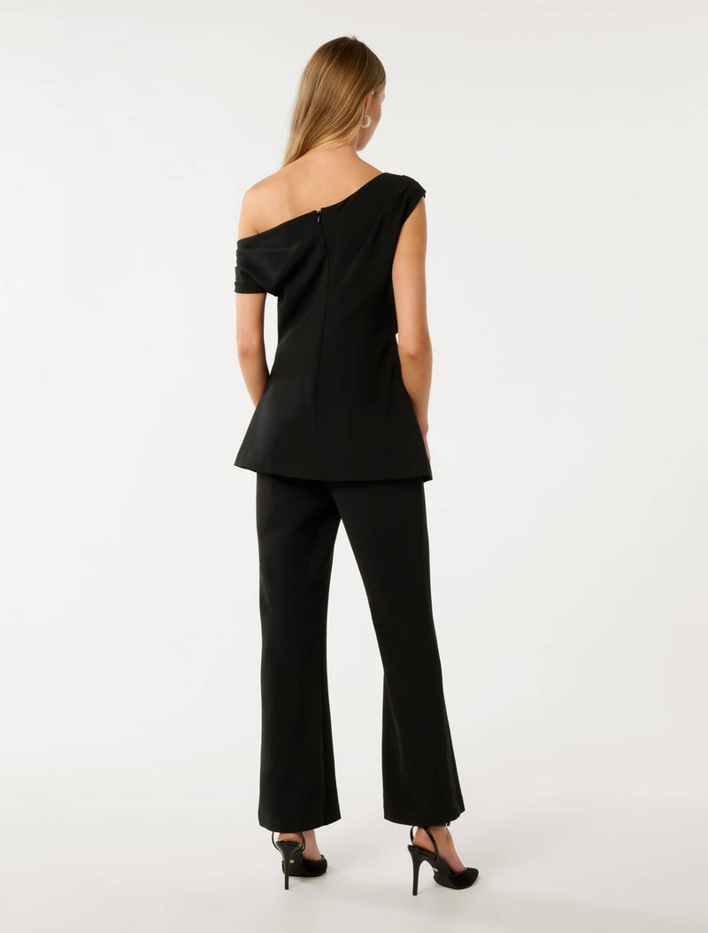 Palma Asymmetric Jumpsuit Forever New