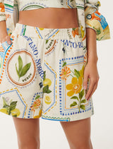 Cyrus Elastic Waist Shorts Forever New