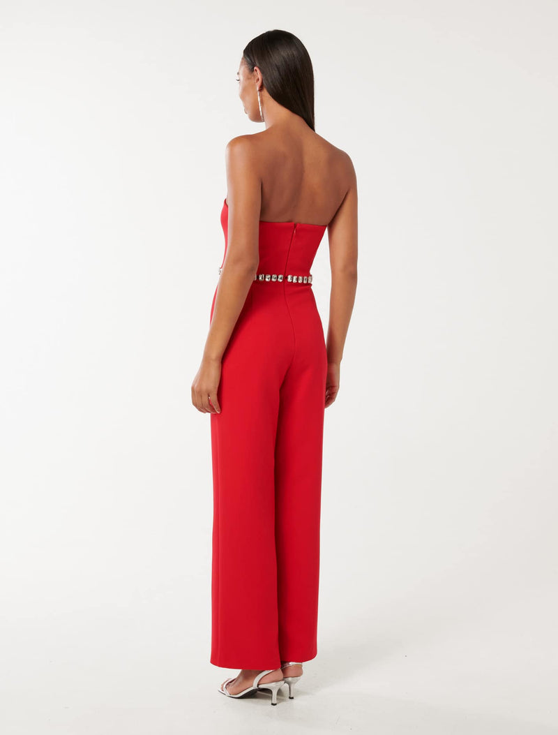 Ari Embellished Jumpsuit Forever New