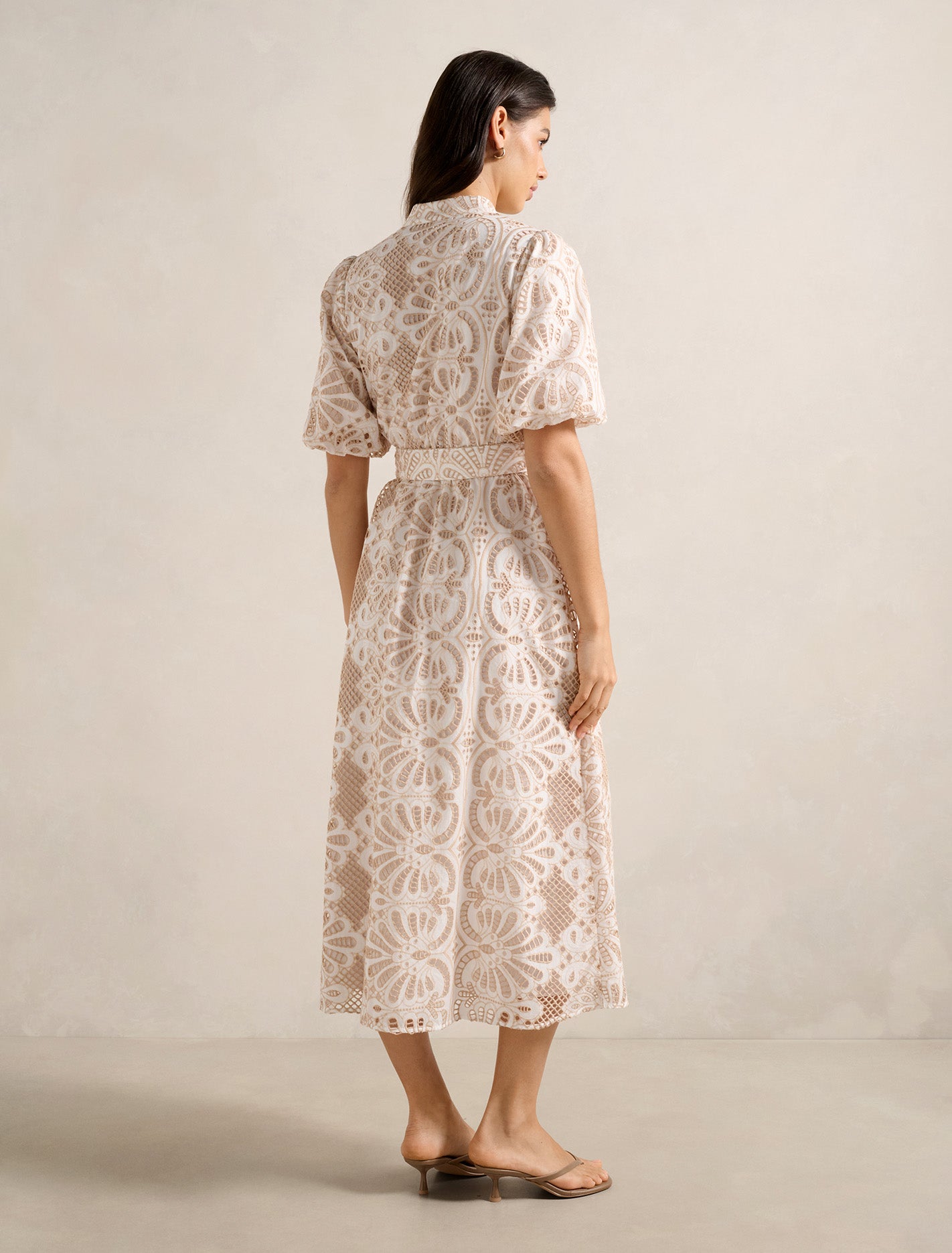 Valencia Broderie Shirt Dress Forever New