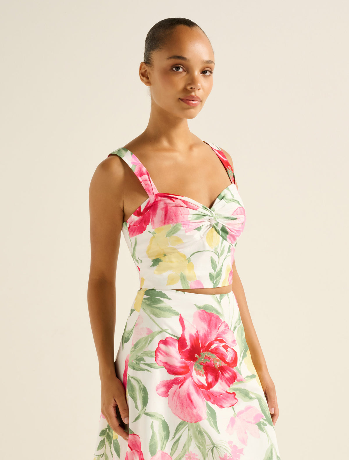 Talia Twist Front Bustier Top Forever New