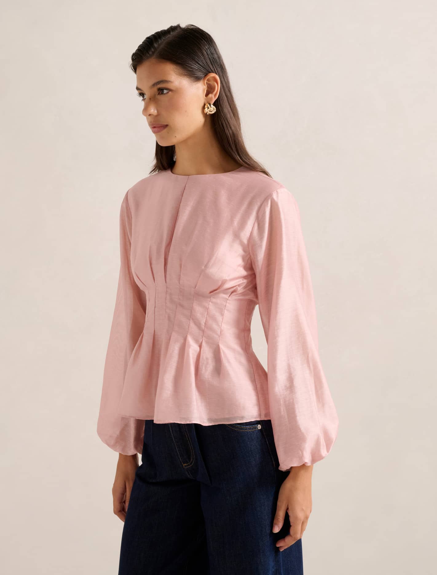 Bridget Tucked Blouse Forever New