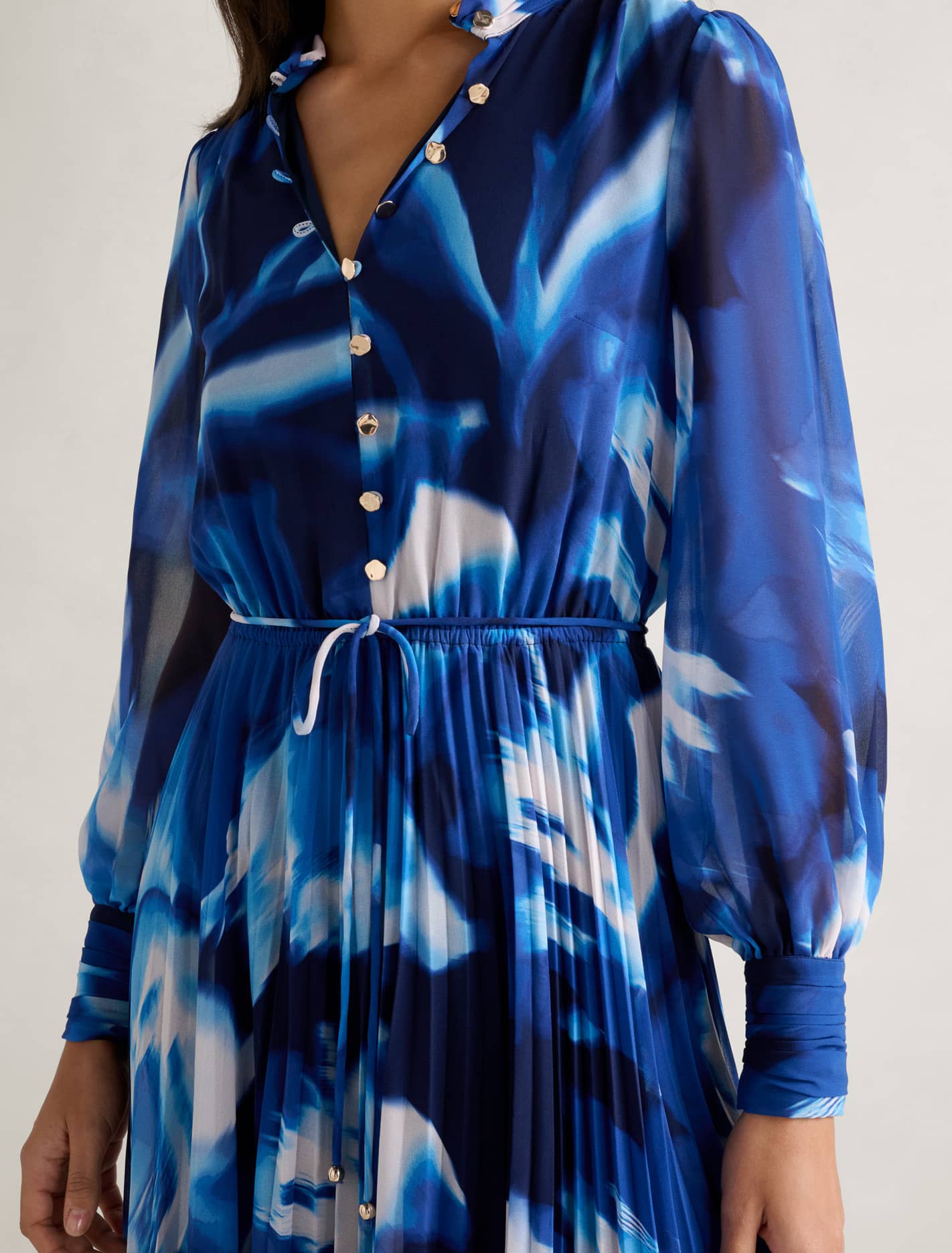 Annabel Button Through Midi Dress Forever New
