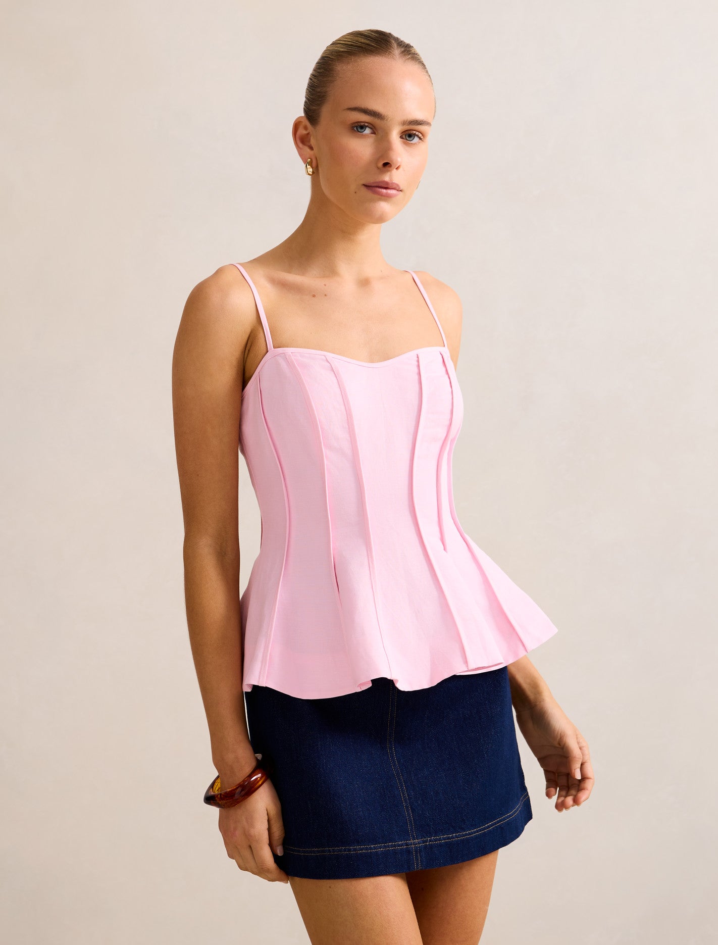 Caitlin Peplum Top Forever New