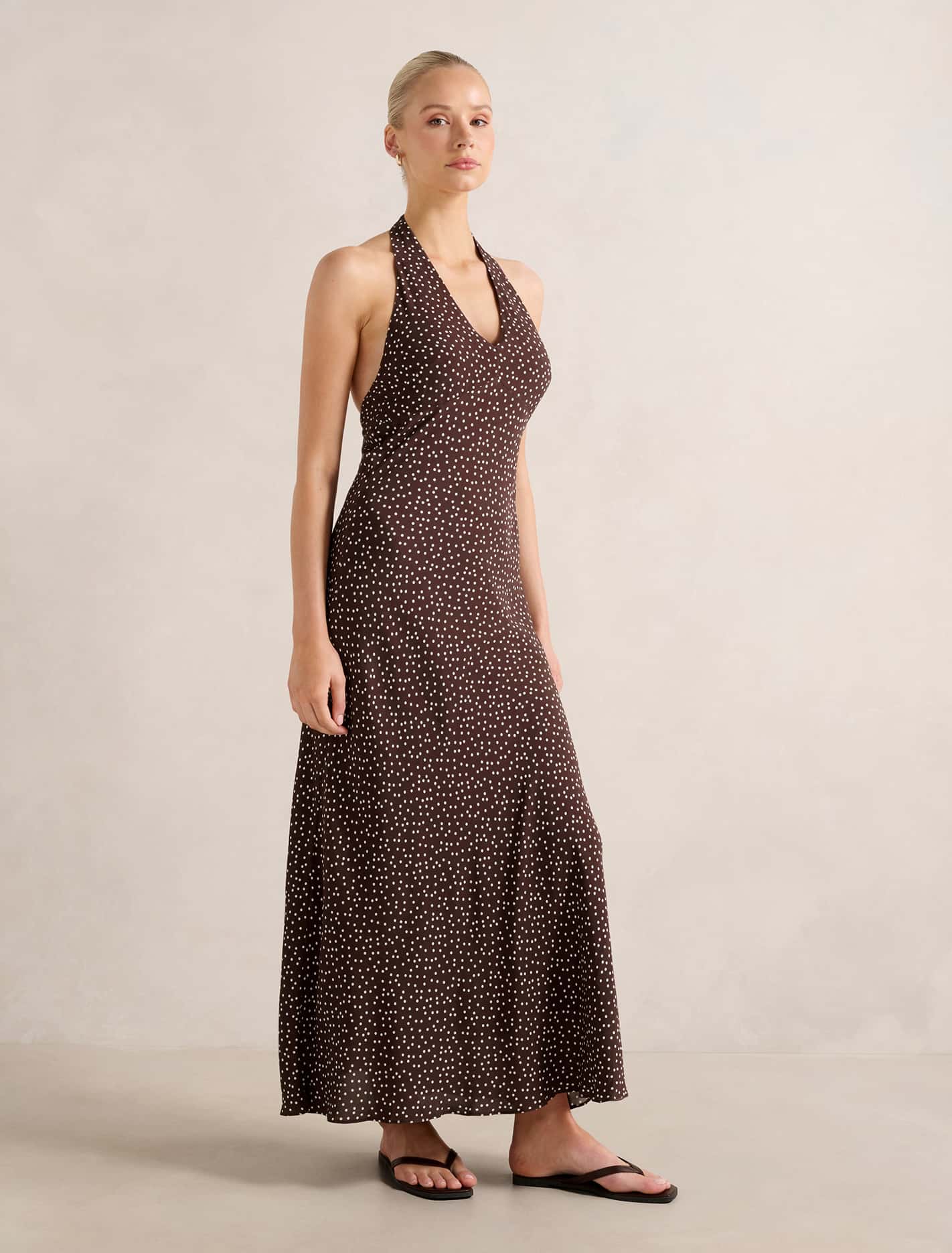 Charlotte Halter Midi Dress Forever New