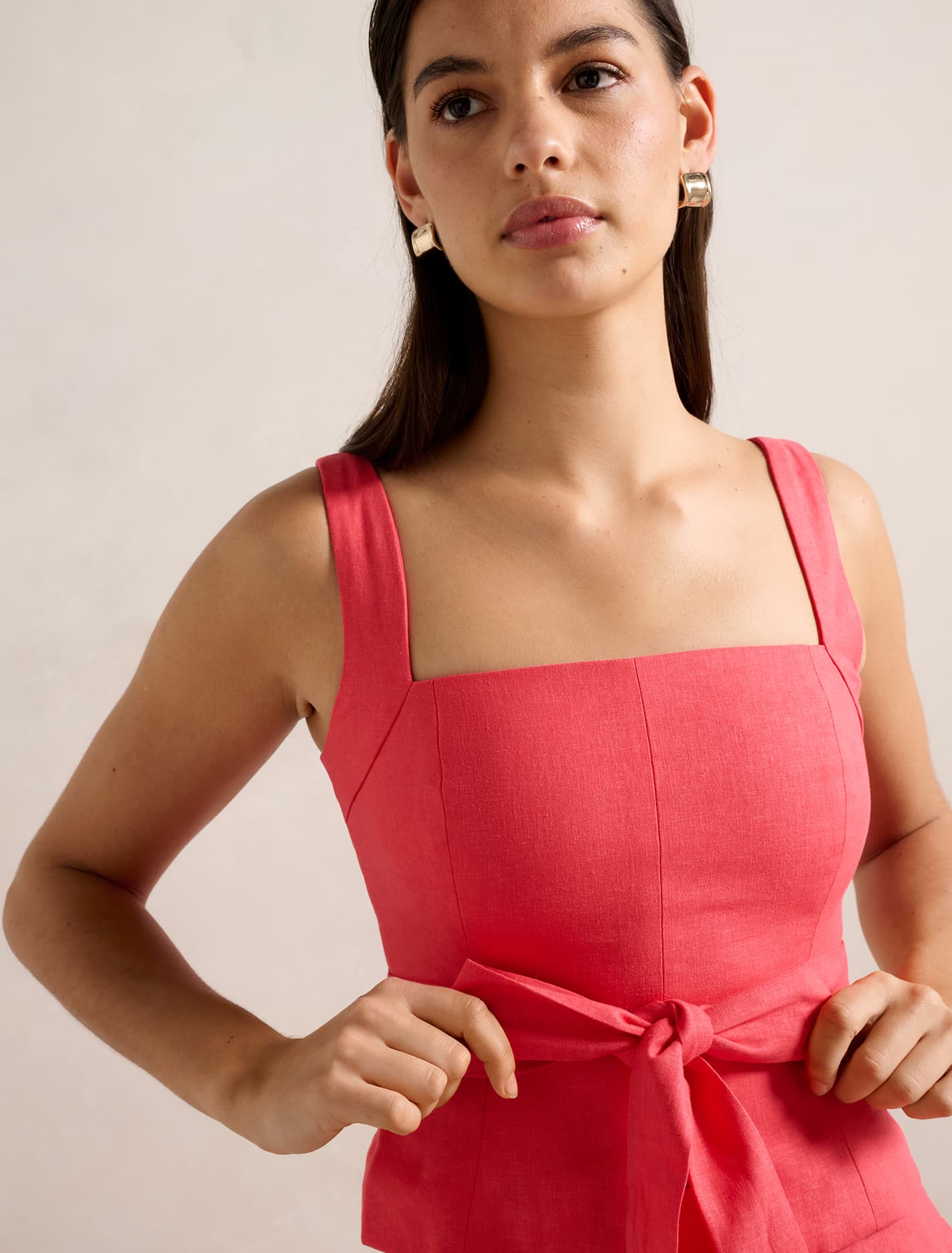 Darcy Tie Detail Top Forever New