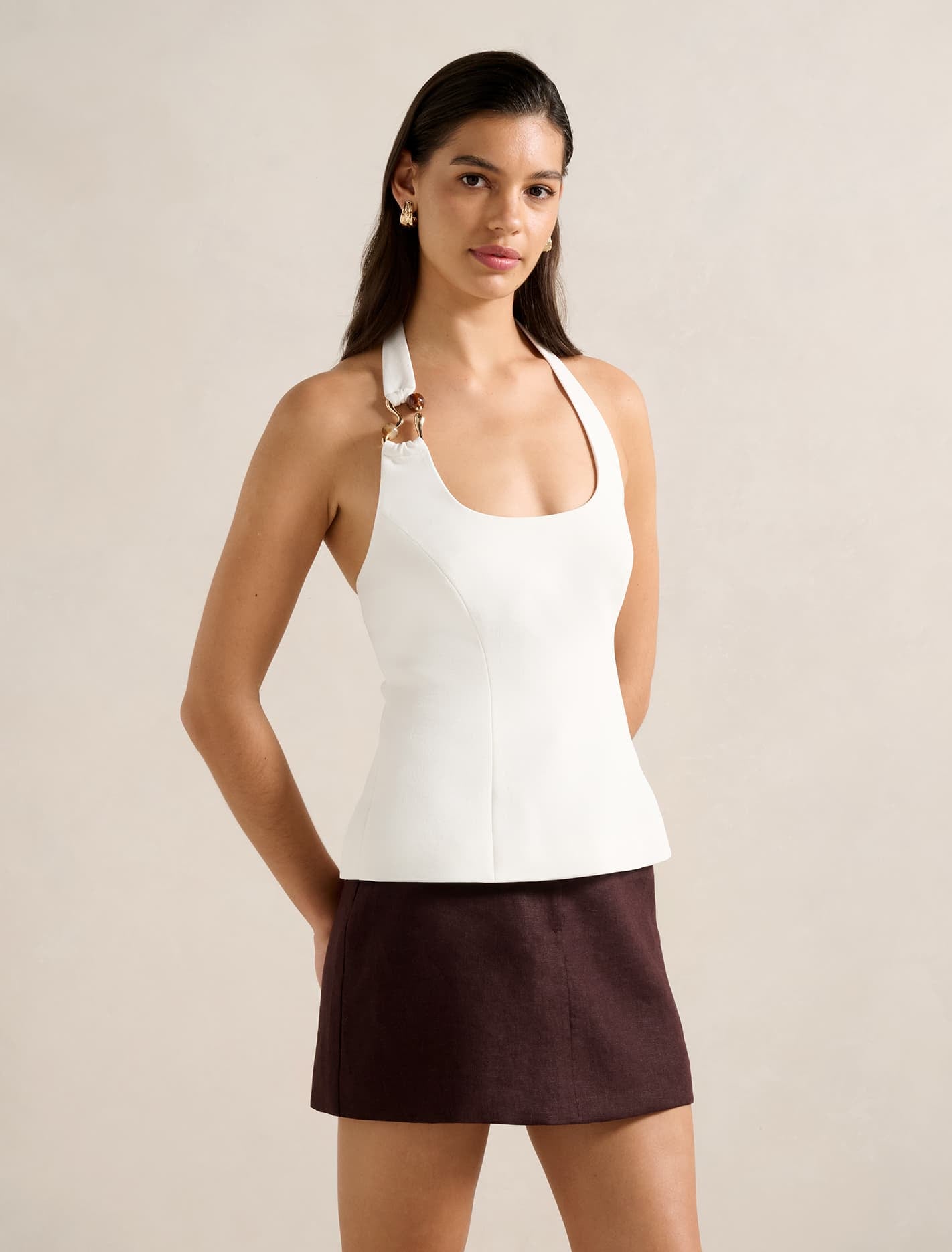 Dina Hardware Detail Top Forever New