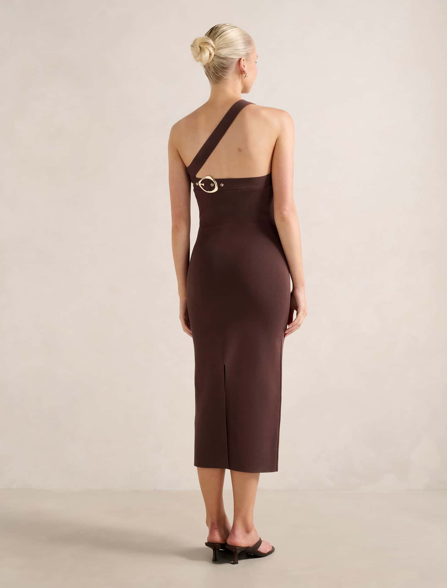 Monroe Asymmetric Knit Dress Forever New