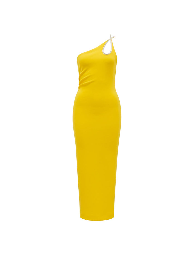 Jasmine Teardrop Bodycon Midi Dress Forever New