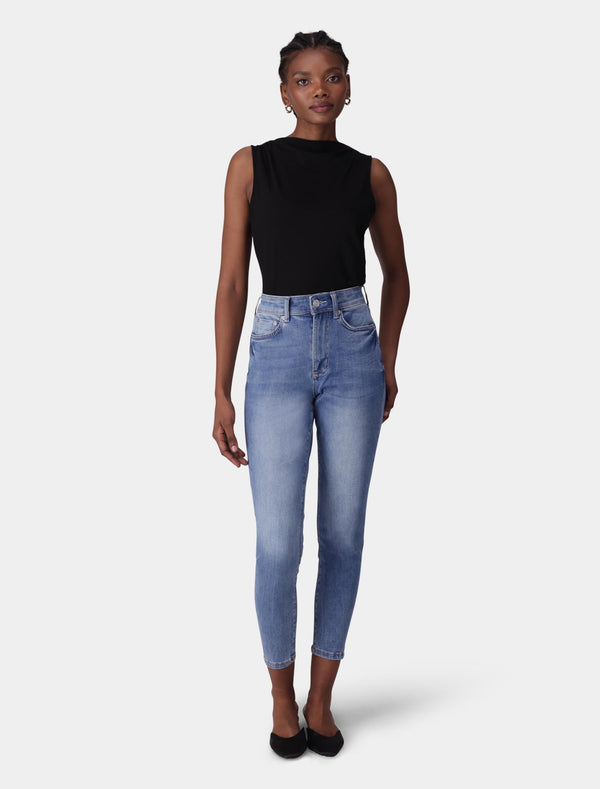 Nala Mid-Rise Skinny Jeans Forever New