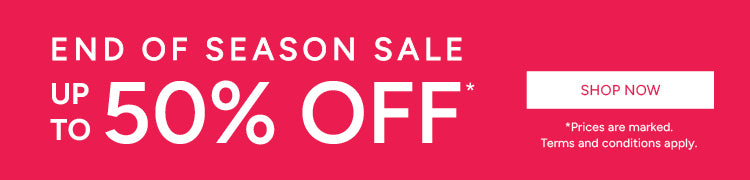 50% Off Selected Sale Styles