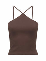 Adina Arrowneck Halter Tank Top Forever New