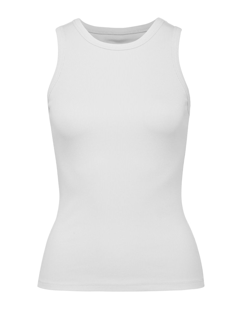 Remi Rib Racer Tank Top Forever New