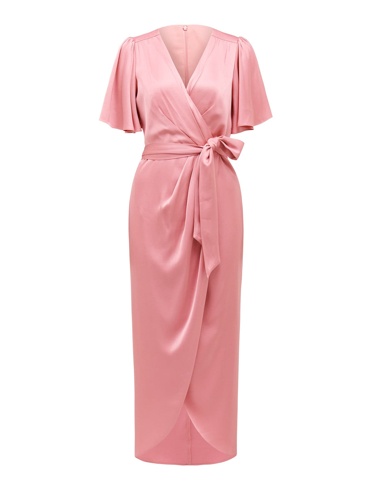 Carolina Satin Midi Dress Forever New