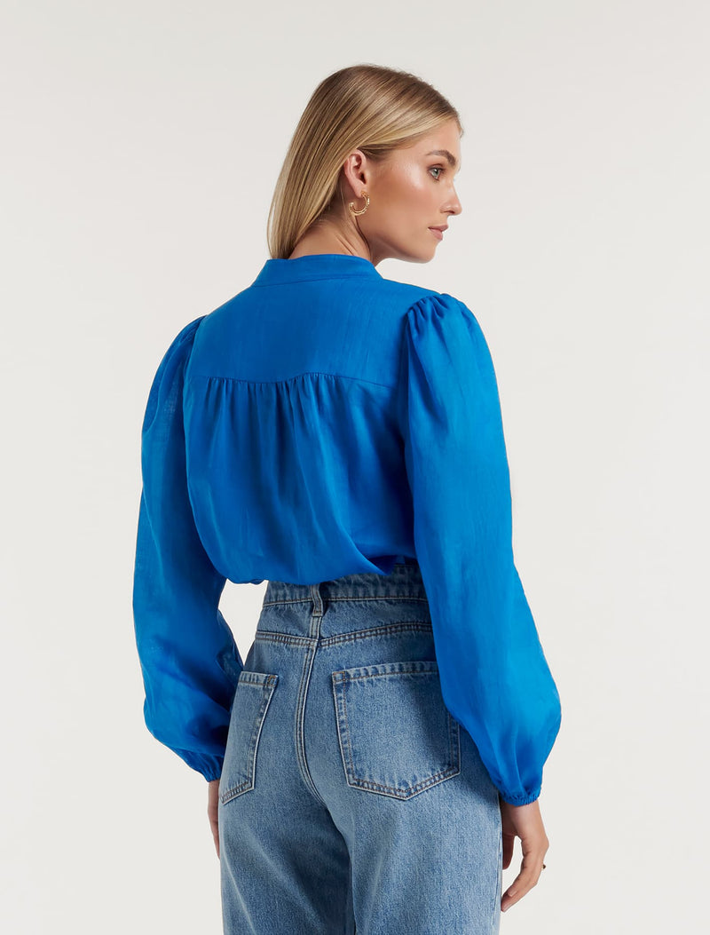 Amelia Button Down Blouse Forever New