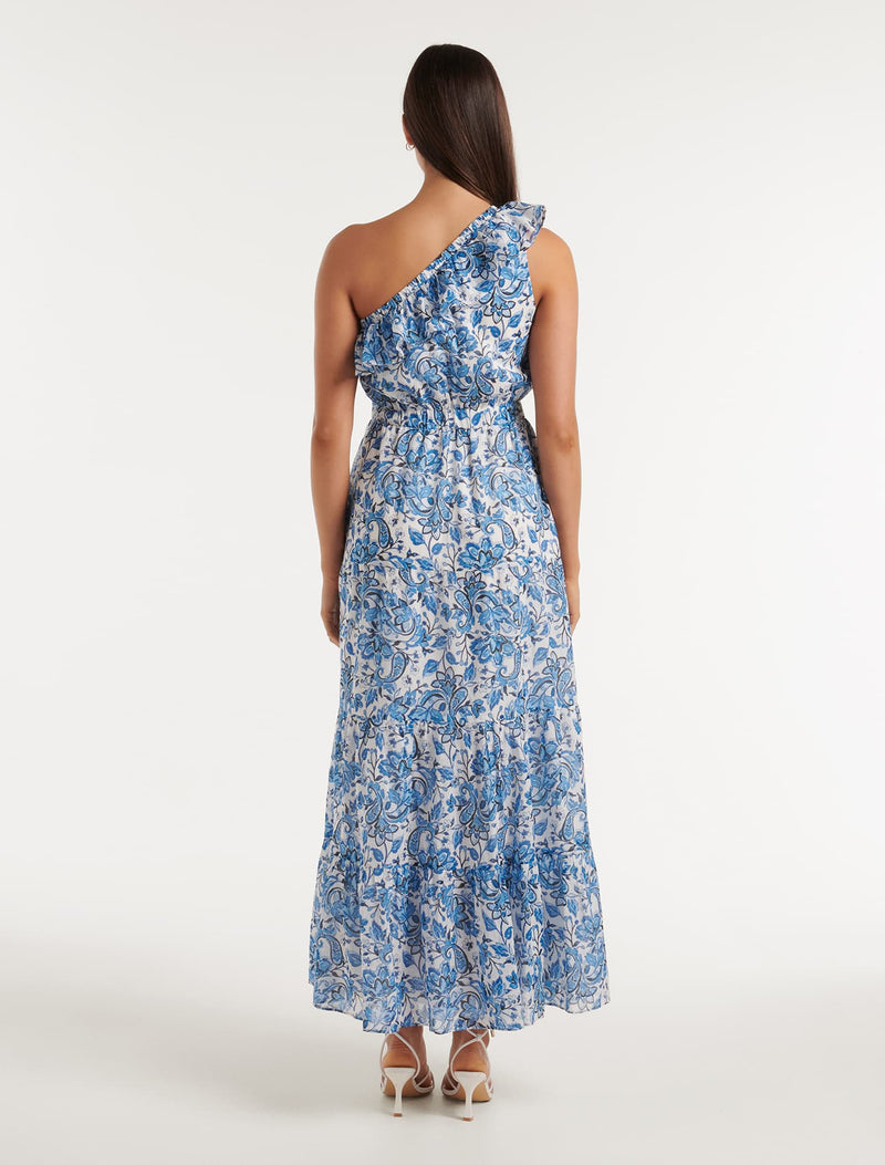 Carrie One Shoulder Maxi Dress Forever New