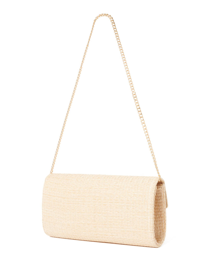 Dakota Straw Shoulder Bag Forever New