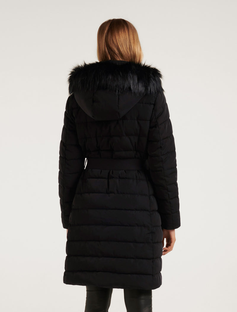 Georgie Long Puffer Coat Forever New