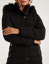 Georgie Long Puffer Coat Forever New