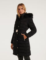 Georgie Long Puffer Coat Forever New