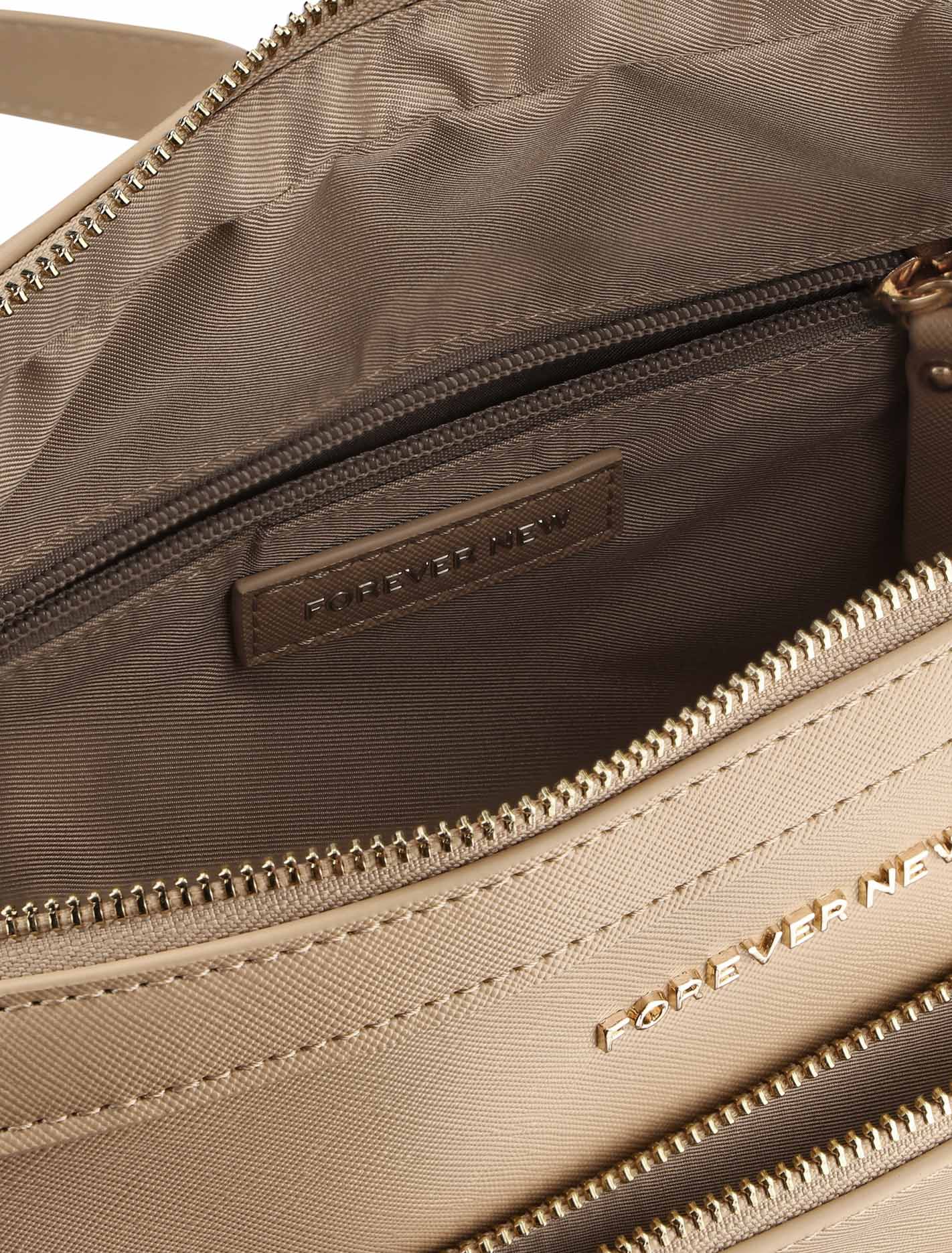 Gia Slimline Laptop Bag Stone Forever New