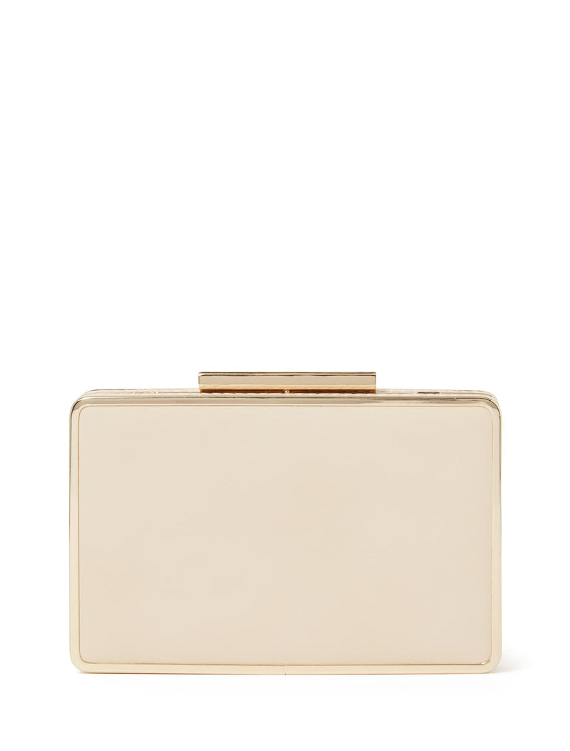 Evelyn Metal Clutch Forever New