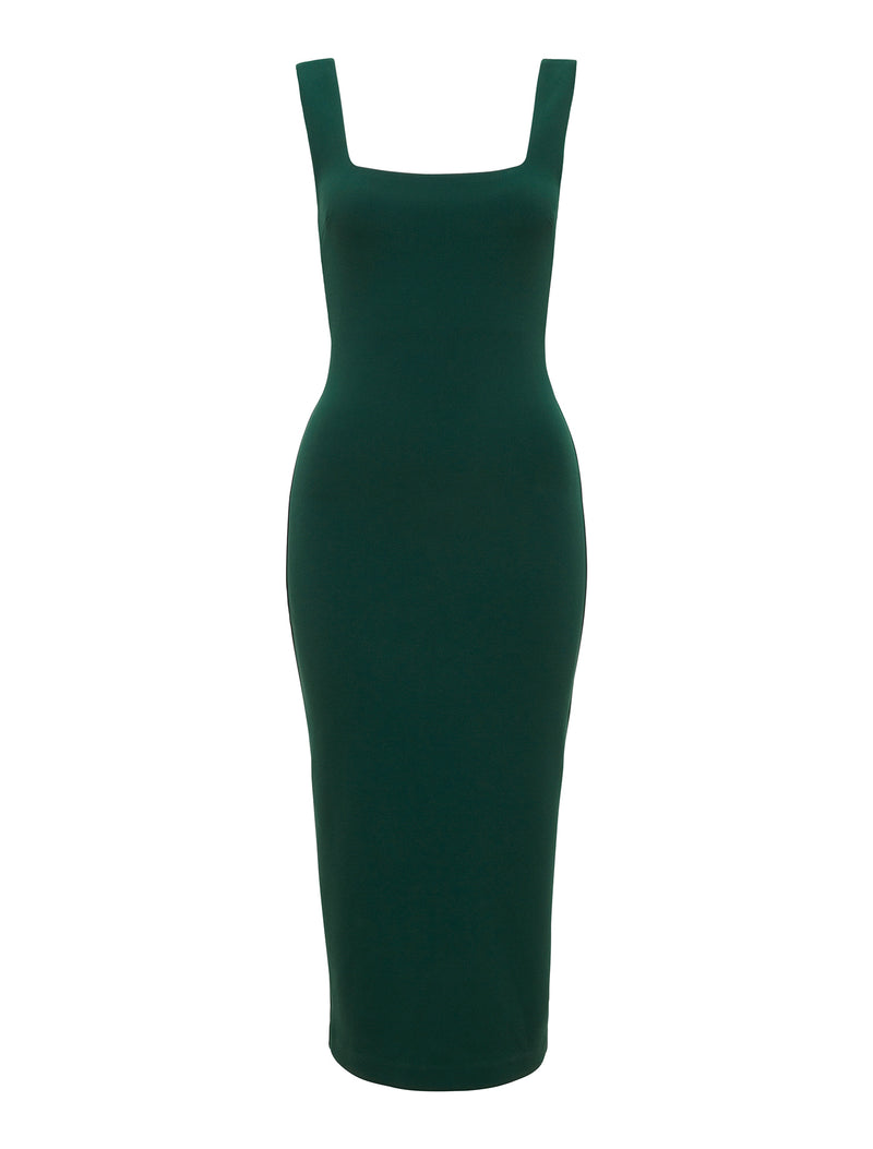 Rita Square Neck Bodycon Midi Dress Forever New