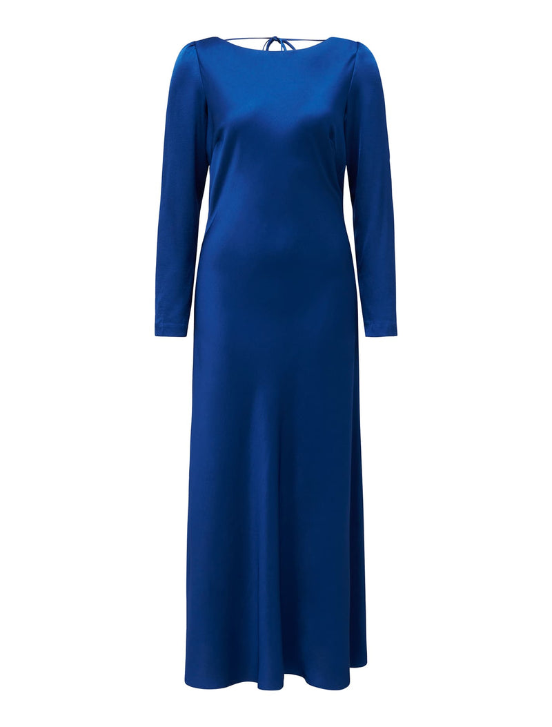 Mara Cowl Back Midi Dress Sapphire Blue | Forever New