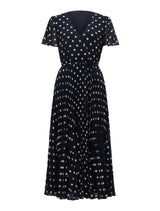 Kalani Pleated Flutter Sleeve Midi Dress Forever New