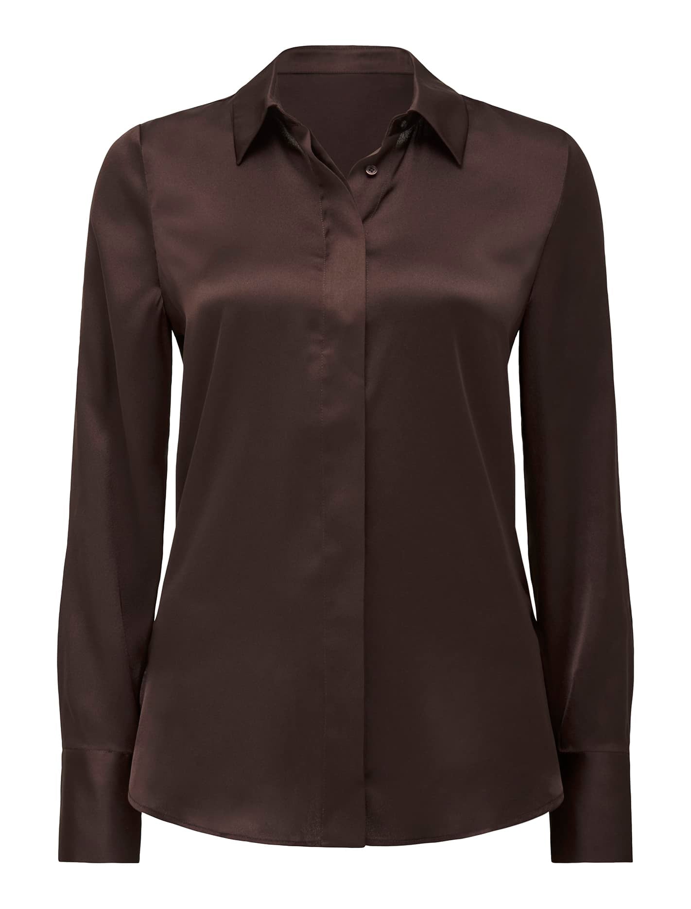 Celia Satin Shirt Forever New