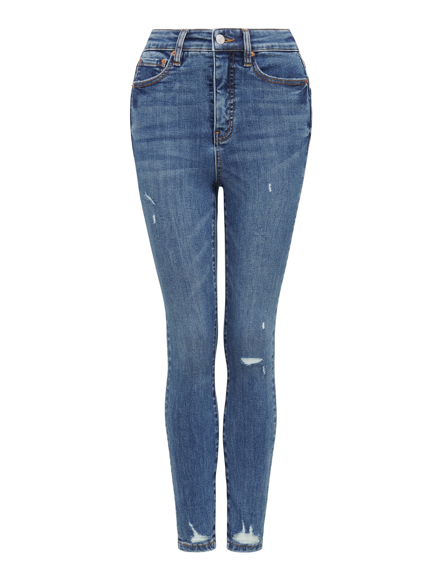 Mila Cropped High-Rise Skinny Jeans Forever New