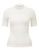 Jessa Mockneck Half Sleeve T-Shirt Forever New