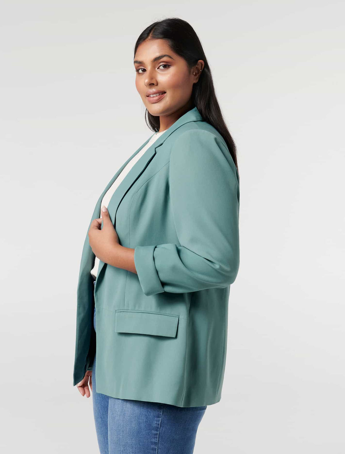 Victoria Curve Boyfriend Blazer Forever New